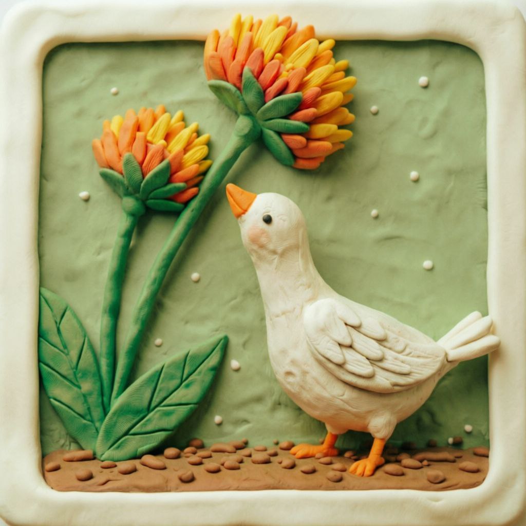 Пластилинография для детей